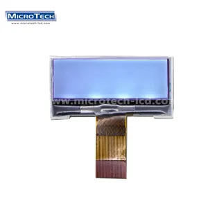 FSTN tek renkli tipi LCD 128X64 nokta grafik ekran 0.8Pitch 28Pin
