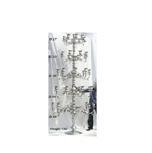 Candelabros decorativos modernos de lujo para decoración, candelabros de boda para decoración, estilo moderno, aspecto clásico, candelabros de lujo - Product Image 4