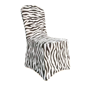 300323 Patrón de cebra cubierta de <span class=keywords><strong>la</strong></span> silla <span class=keywords><strong>jenny</strong></span> encaje nupcial último reposacabezas tela tejido prensado - Product Image 1