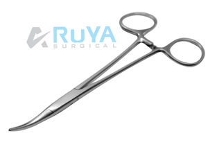Stainless Steel Hemostatic Satin Finish Straight & Curved Artery Mosquito Forceps Halstead Surgical Dental Instruments - Product Image 2