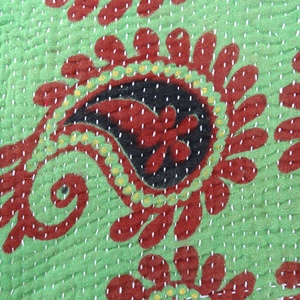 Colección de alta calidad, venta al por mayor, edredón kantha hecho a mano raro, Manta de algodón cosida a mano única, colcha reversible India - Product Image 6