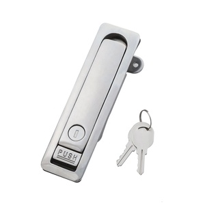 Manija de Puerta Industrial LM-800, Palanca de Compresión para Levantar y Girar, Pestillo - Product Image 1