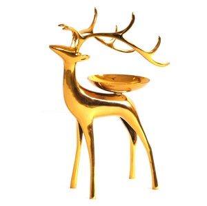 Decorativo Animal Reno sostenedor de vela - Product Image 1