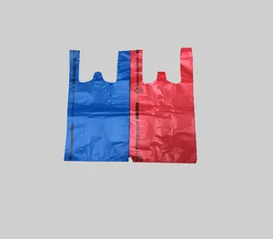 ถุงพลาสติก HDPE LDPE เสื้อยืดช้อปปิ้งแฟชั่นร้านขายของชำหรูหราทำจากเวียดนามขายส่ง - Product Image 6