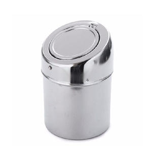 Cenicero de bolsillo de aluminio, Cenicero de Metal de color pulido personalizado con logotipo personalizado - Product Image 1