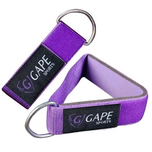 Mới đến biểu tượng tùy chỉnh Cáp máy Vòng chân có thể điều chỉnh D-Ring Dây đeo mắt cá chân với Neoprene Padding cho bảo vệ - Product Image 6