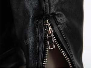 Vestes en Faux cuir Punk hommes rétro, veste de Moto, Vintage rétro Moto, manteaux de vêtements de Moto, taille Slim Fit, nouveau Style - Product Image 4