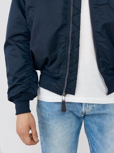 Clásico vuelo chaqueta hombres chaqueta de bombardero | Venta al por mayor chaqueta MA1 bombardero Biker chaqueta moto chaqueta para los hombres - Product Image 3