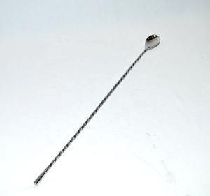 Cuchara Mezcladora de Barra de Acero Inoxidable de Primera Calidad, Cuchara para Degustar y Remover, Accesorios para Bartending y Uso en Bares - Product Image 4