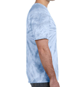 T-shirts Tie-Dye Grande Taille en Coton Biologique Respirant et Écologique de Haute Qualité pour la Vente en Gros – Personnalisables et Surdimensionnés - Product Image 5