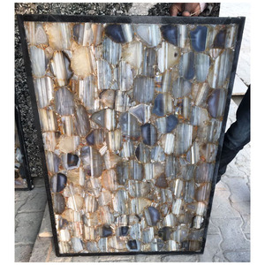 Exclusive Antique Gemstone Home Decorative Agate Slab - Product Image 1