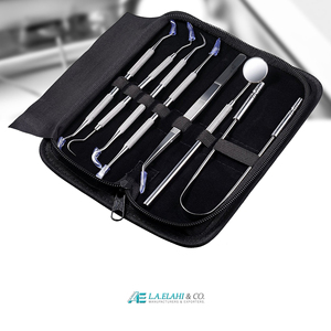 2025 Ultimate Dentist Prepared 7 Tools Deluxe Kit Dental Floss Gum Floss Palillos de dientes Kit de higiene dental Set Instrumentos dentales - Product Image 6