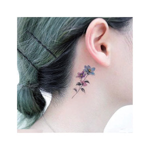 N-toxic personalizada impermeable barato mujeres sexy tatuaje temporal de suministro de Tinta tattoo Sticker proveedores seguro - Product Image 1