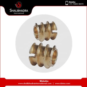 Écrous d'insertion d'entraînement de fente en laiton chromés finition polie-SHALIBHADRA INTERNATIONAL - Product Image 4