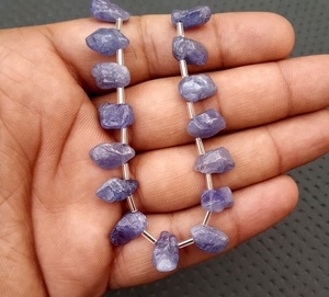 Tanzanite naturelle pierre précieuse polie brute de qualité supérieure 1 brin pierre brute coupée à la main pour la fabrication de bijoux en gros - Product Image 6