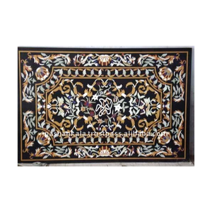 Plateaux de table en pierre incrustée Pietra Dura - Product Image 1