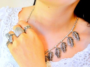 แหวนแต่งงานสไตล์วินเทจแบบตะวันออก ดีไซน์ใหม่แบบชนเผ่า ย้อนยุค เรียบง่าย สไตล์มินิมอล ทำจากสแตนเลส ดีไซน์โค้งงอขนาดใหญ่ แฟชั่นทันสมัย - Product Image 6