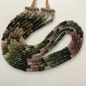 Tự Nhiên Đa Dưa Hấu Tourmaline Mặt Dholki Đá Quý Hạt Tại Giá Bán Buôn Cho Bán Quý Đồ Trang Sức Làm Đá Mua