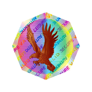 Fábrica de barato oferta holograma pegatinas etiqueta láser holograma de seguridad impermeable Custom PET etiquetas Sticker - Product Image 4