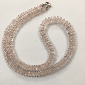 6mm 8mm 10mm cuarzo rosa Natural suave alemán Rondelle cuentas de piedras preciosas hebra para ajuste de joyería de proveedor a granel Regular - Product Image 1