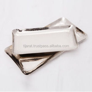 Nouveauté Design classique Plateau de service en aluminium argenté Taille personnalisée Forme Couleur Utilise des ustensiles de cuisine Hôtel Restaurant - Product Image 1