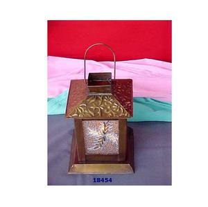 Premium Design Top Quality Metal Tea Light Copper Iron Lantern - Product Image 1