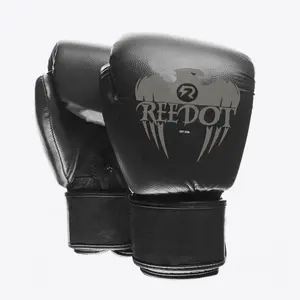 Reedot Gloves Muay Thai Boxing Sparring Size 8, 10, 12, 14, 16 oz in Black, Blue, Red, White, Pink, Yellow and Classic Brown