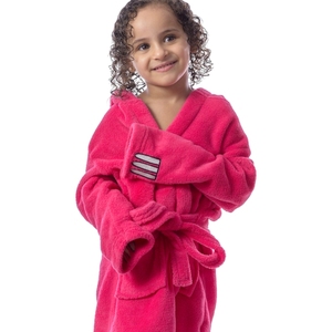 Albornoz de lana de invierno para niños, bata de baño gruesa de algodón al precio más bajo, fabricante en India - Product Image 5