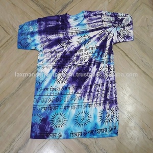เสื้อยืดพิมพ์ลาย OM SHIVA MANTRA TIE DYE - Product Image 5