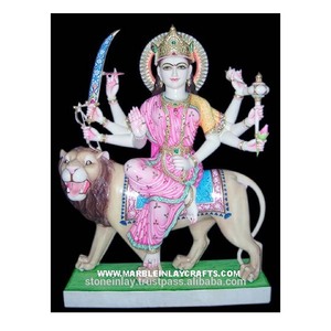 Stone Marble Durga Maa Statues - Product Image 1