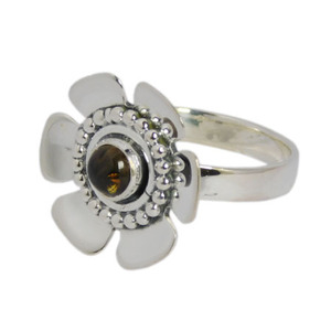 แหวนพลอยลาบราดอไรต์สีน้ำเงินดีไซน์น่ารักทำมือ925เครื่องประดับเงินสเตอร์ลิงเครื่องประดับของขวัญแหวน Vermeil นิรันดร์ - Product Image 2