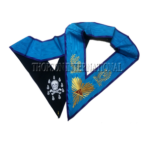 Masonic Regalia Memphis Hat-Cuero de imitación bordado y cosido - Product Image 4