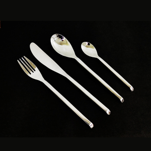 Juego de cubiertos de pulido de acero inoxidable, 4 unidades - Product Image 1