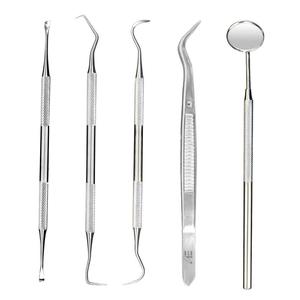 2026 Dental Hygiene Instruments Set <b>Teeth</b> <b>Cleaning</b> <b>Tool</b> with Double Header Tartar Remover and Mirror Kit - Product Image 3