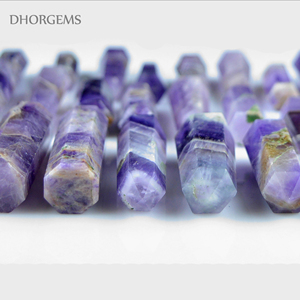 Amethyst <b>Crystal</b> Points Natural Quartz Tower Double Terminated <b>Wand</b> Polished Purple Gemstone Pencil Points Healing <b>Crystals</b> Bulk - Product Image 2