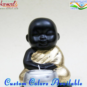 Statue de bouddha, bébé auaque Simple, en solde, avec lumière de thé - Product Image 3