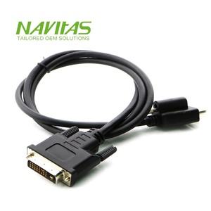 Conjunto de Cable de Señal de Pantalla Personalizado OEM con Interfaz LVDS DVI, FFC a Arnés de Cables para Conexión de Panel - Product Image 2