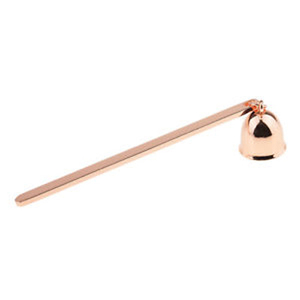 En laiton Rose Or Bougie Snuffer - Product Image 1