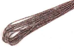 พลอยเพชรแท้สีแดงน่าทึ่งลูกปัดหินธรรมชาติเกรด AAA เศษเจียระไนขนาดเล็ก2.5-3.5มม. ลูกปัดหินสำหรับทำดิบของบุคคลที่สาม - Product Image 4