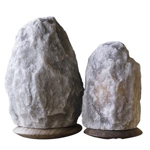 Lampe led pour ayayayen, salière grise de forme naturelle, 2-3Kg - Product Image 1