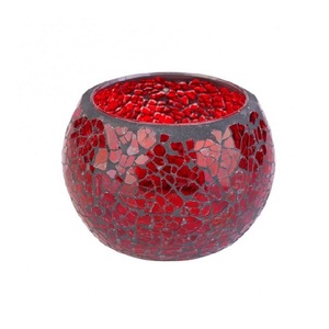 Support votif mosaïque artisanat coloré de haute qualité et meilleure fabrication en vente entière prix décoration de la maison à la main - Product Image 4