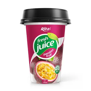 High Quality Tropical 330ml Cup Passion Fruit Juice manufacturer Fresh and Healty Natural Drink Soft Drink Suppliers