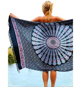 Ins — vêtements de plage pour femmes, Sarong, imprimé Mandala, nouvelle collection 2019 - Product Image 1