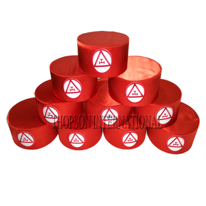 Tablier d'artisanat de broderie artisanale Royal Arch Masonic Regalia avec point de croix et couture - Product Image 2