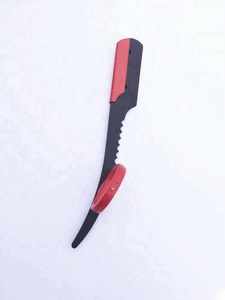 Professional Barber Straight razor with <b>swing</b> lock under private label/Barber finger razor - Product Image 3