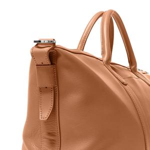 Custom <b>Real</b> Cowhide Leather Woven Tote Bag with Soft Simple Shoulder Strap Closure Hard Case for DSLR and Instant <b>Cameras</b> - Product Image 6