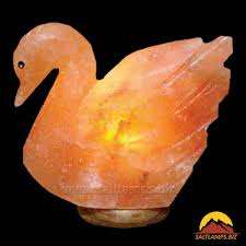 Himalayan Swan Shape <b>Salt</b> <b>Lamp</b> , Swan Shape USB <b>Salt</b> <b>Lamps</b> , Himalayan Duck <b>Salt</b> <b>Lamp</b> With <b>Bulb</b> and Power Cord - Product Image 3