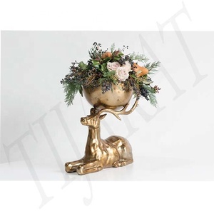 ประติมากรรมกวาง / ประติมากรรมตกแต่งบ้าน / ประติมากรรมสัตว์ - Product Image 6