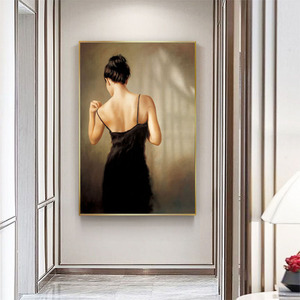 Pure handpainted customer design 3d lenticolare <span class=keywords><strong>wall</strong></span> <span class=keywords><strong>art</strong></span> girls nude photo - Product Image 5