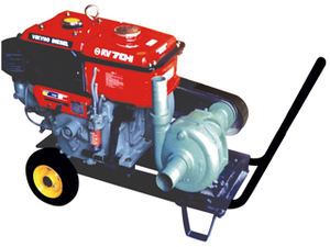 Pompe à eau importée du japon, moteur RV70, 7hp, exportation vers l'afrique du sud - Product Image 3